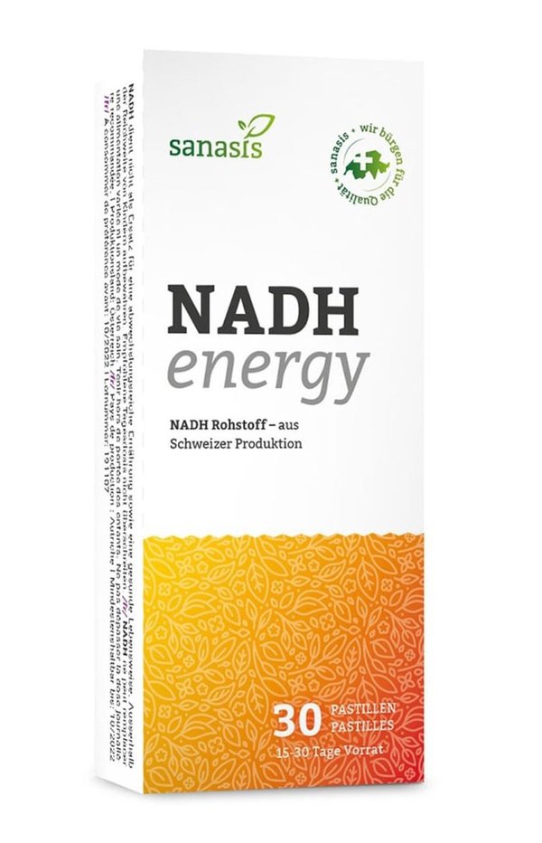 NADH Energy Pastillen 30 Stück