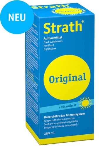 STRATH Original flüssig Aufbaumittel mit Vit D 250 ml