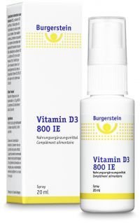 Burgerstein Vitamin D3 800 IE Spray 20 ml