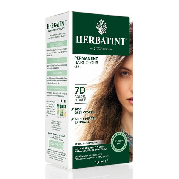 Herbatint Haarfärbegel 7D Goldblond 150ml