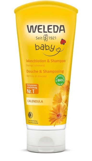 Weleda Baby Calendula Waschlotion & Shampoo 200ml