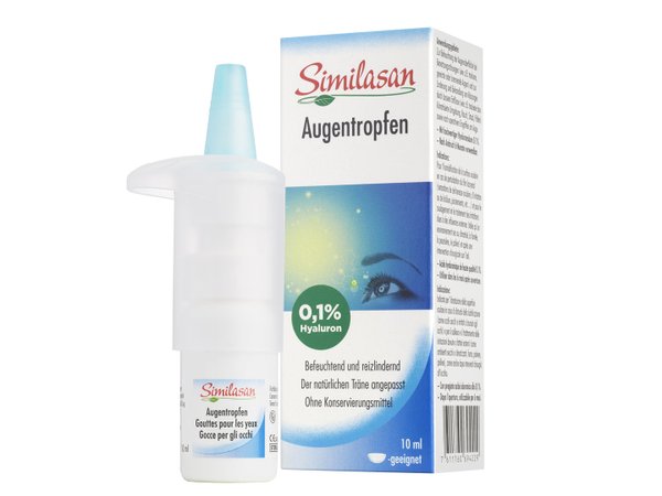 Similasan Augentropfen 0.1% Hyaluron 10ml