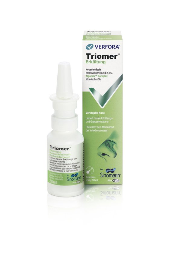 Triomer Erkältung Hypertonisch Nasenspray 30ml