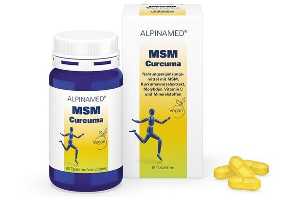 Alpinamed MSM Curcuma 90 Tabletten