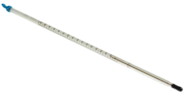 Laborthermometer (-10°C-330°C) Unterteilung 2°C 30cm Quecksilberfrei