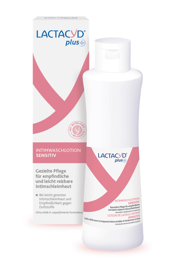 Lactacyd plus Intimwaschpflege sensitive 250ml