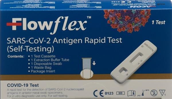 FLOWFLEX SARS-CoV-2 Antigen Rapid Test Corona Selbsttest 1 Stk.