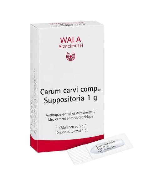 WALA Carum carvi comp. Zäpfchen 10x1g  Pick-Me-UP