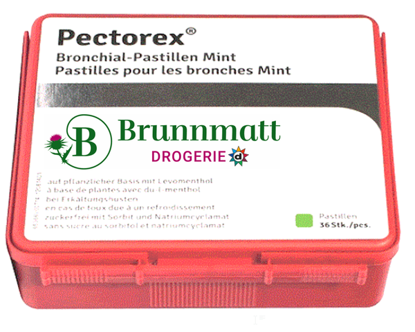 PECTOREX Bronchialpastillen zuckerfrei Dose à 36 Stk