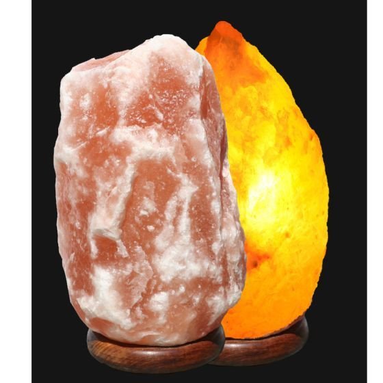 NaturGut Kristallsalz-Lampe "Naturell" mit Elektrik 2-3 kg