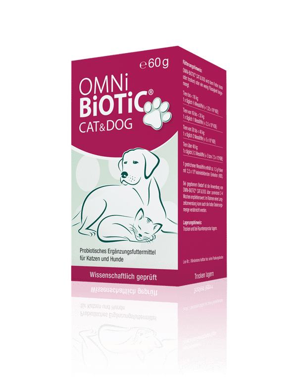 OMNi-BiOTiC® CAT & DOG Probiotika Pulver 60g